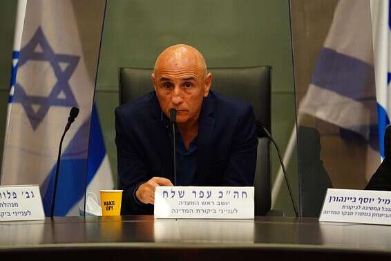 יו"ר הוועדה, ח"כ עופר שלח // צילום: דוברות הכנסת